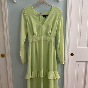 Lulu's Lime Green Spring Dress - Size Small - Worn Once